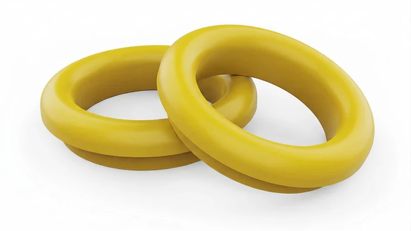 Caoutchouc jaune pour trou vide ordures en packs