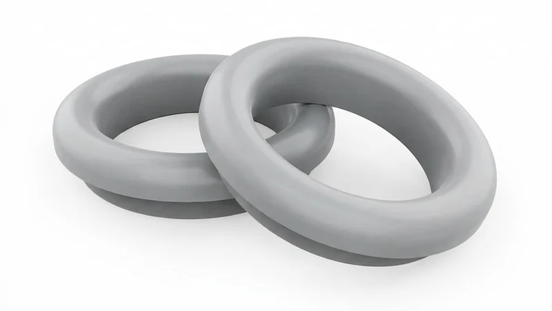 Caoutchouc gris pour trou vide ordures en packs