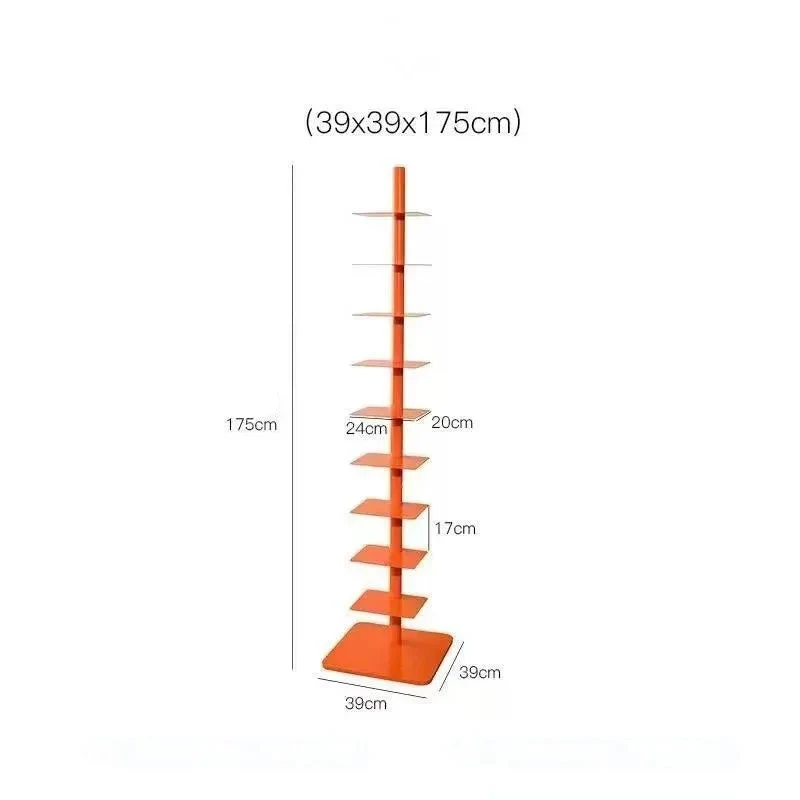 Bibliothèque rotative métal à plateaux mobiles