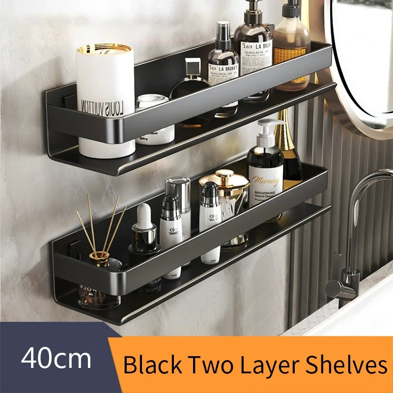 Etagère murale design en métal brossé