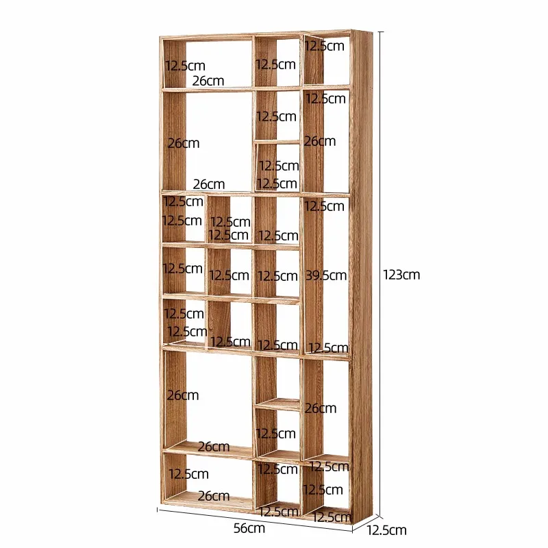 Etagère murale bois flottante à cases