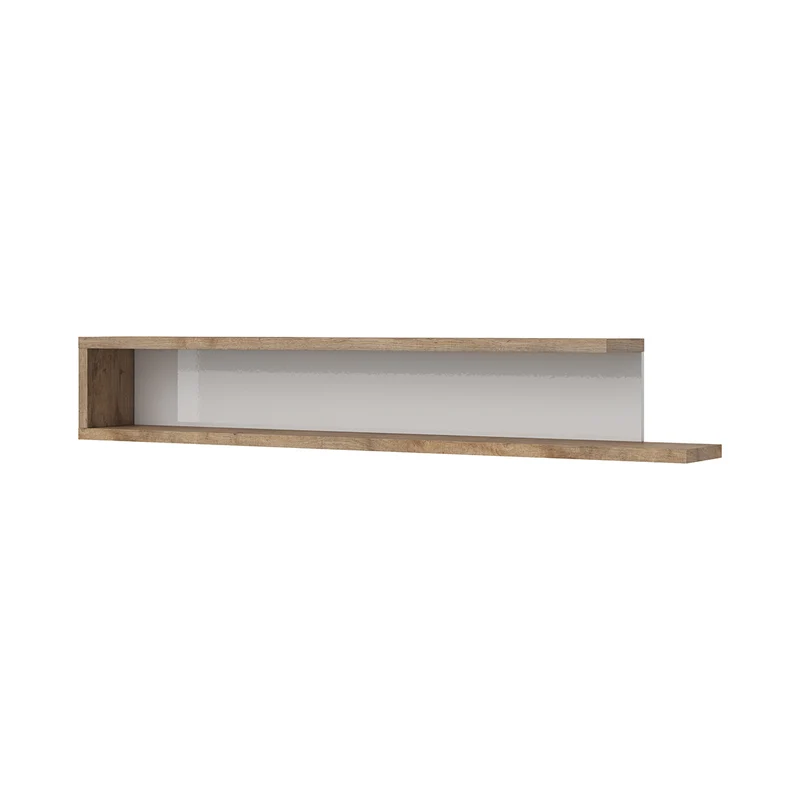 Etagère murale Azior Blanc et Bois