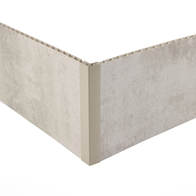 Profil d'angle PVC pour lambris 10 mm épais