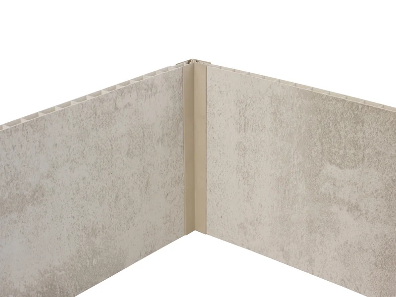 Profil d'angle en PVC pour lambris 8 mm épais