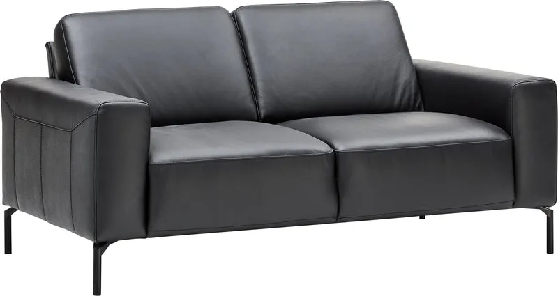 NIO 2er-Sofa Leder Golf