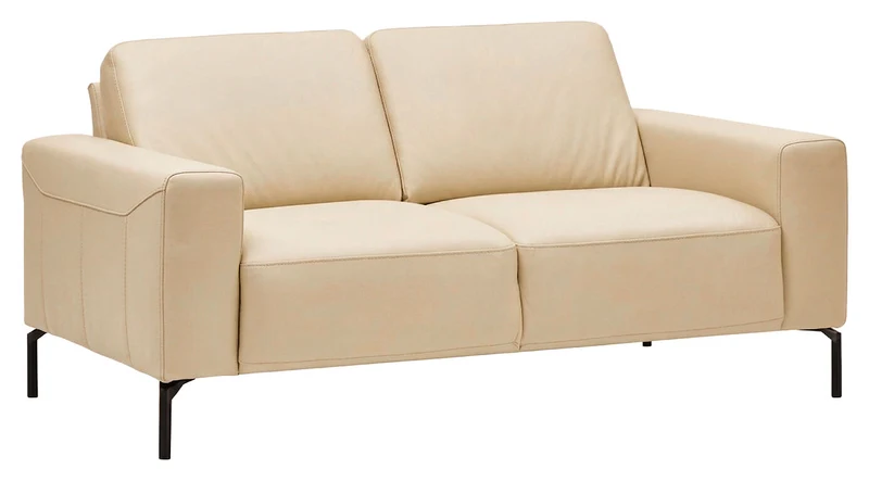 NIO 2er-Sofa Leder Golf