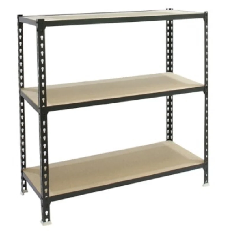 Etagère basse bois/métal 900x1100x500mm