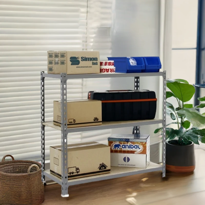 Etagère basse bois/métal 900x1000x300mm