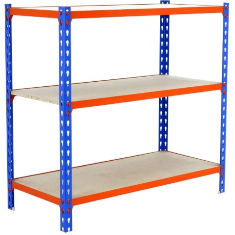 Etagère basse bois/métal 900x900x400mm