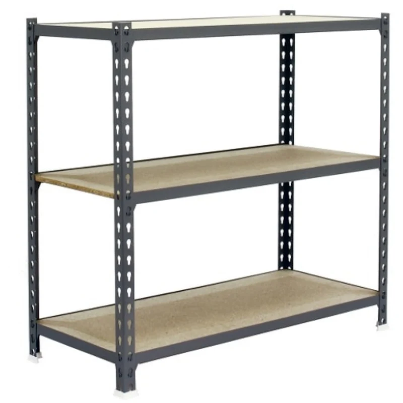 Etagère basse bois/métal 900x800x300mm