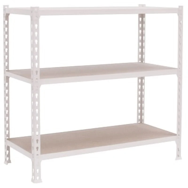 Etagère basse bois/métal 1000x900x300mm