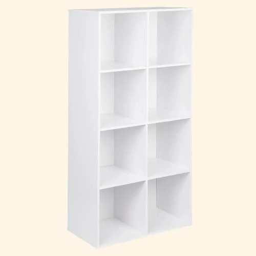 Etagère modulable bois 8 cases