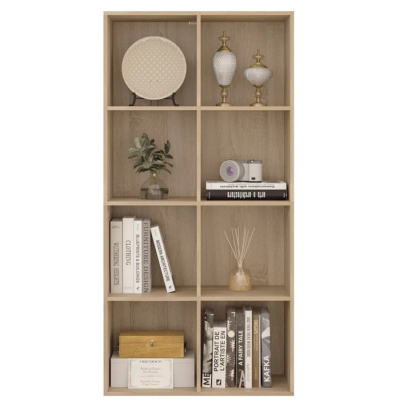 Etagère modulable bois 8 cases