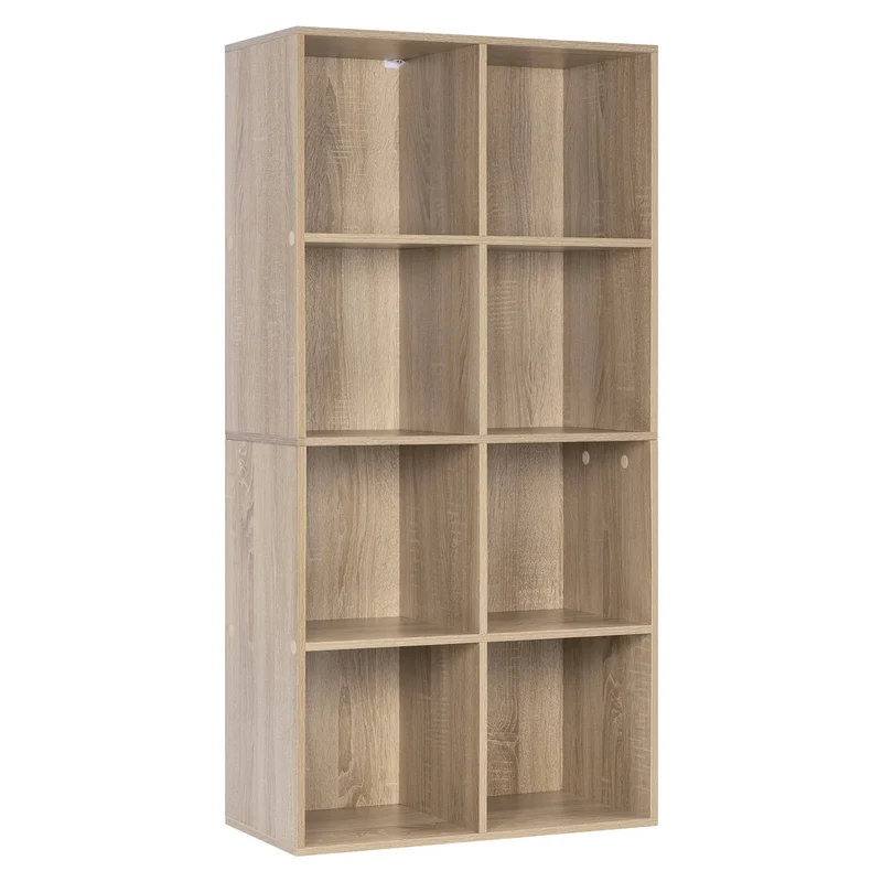 Etagère modulable bois 8 cases
