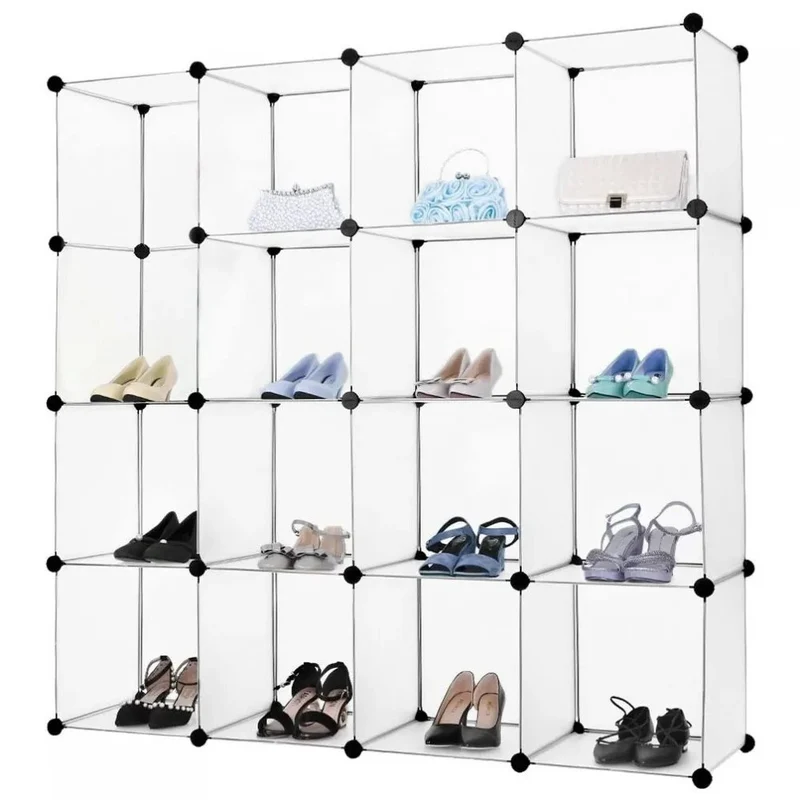 Etagère escalier rangement modulable en pvc