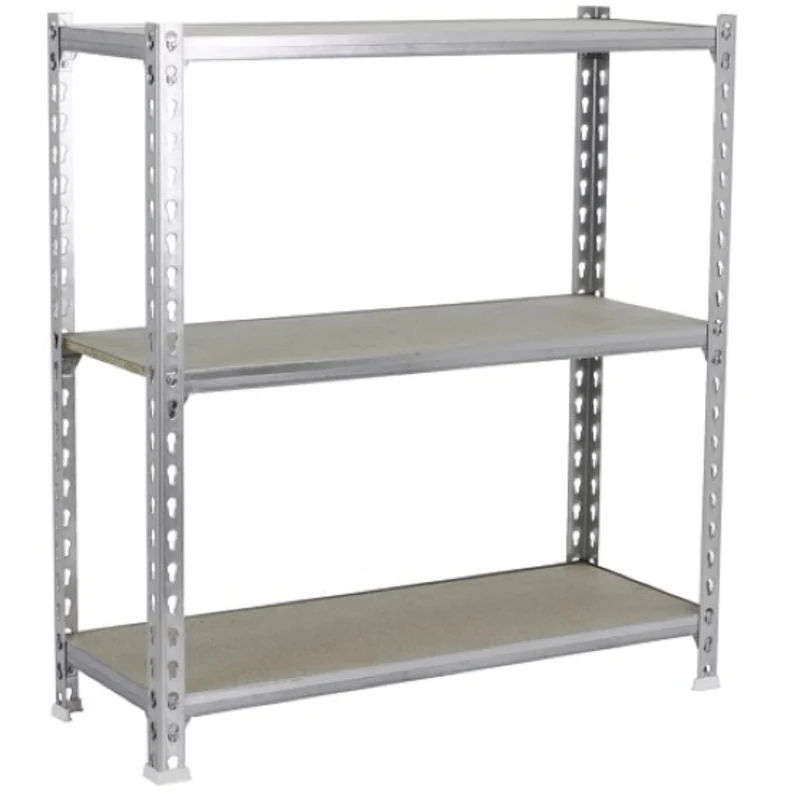 Etagère basse bois/métal 900x800x400mm