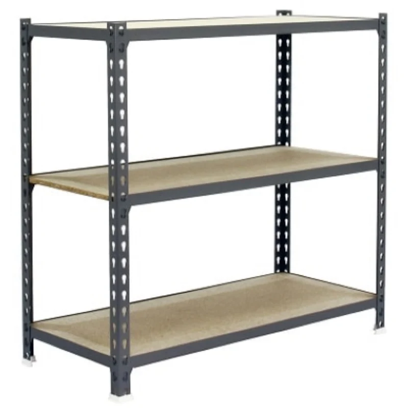 Etagère basse bois/métal 1000x1100x400mm