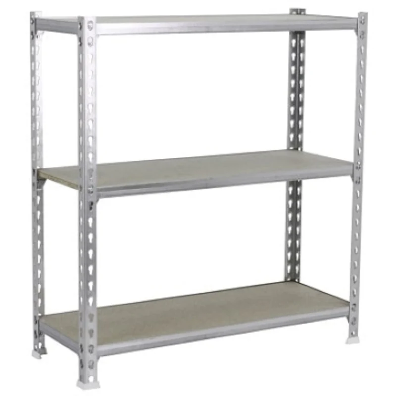 Etagère basse bois/métal 1000x900x400mm
