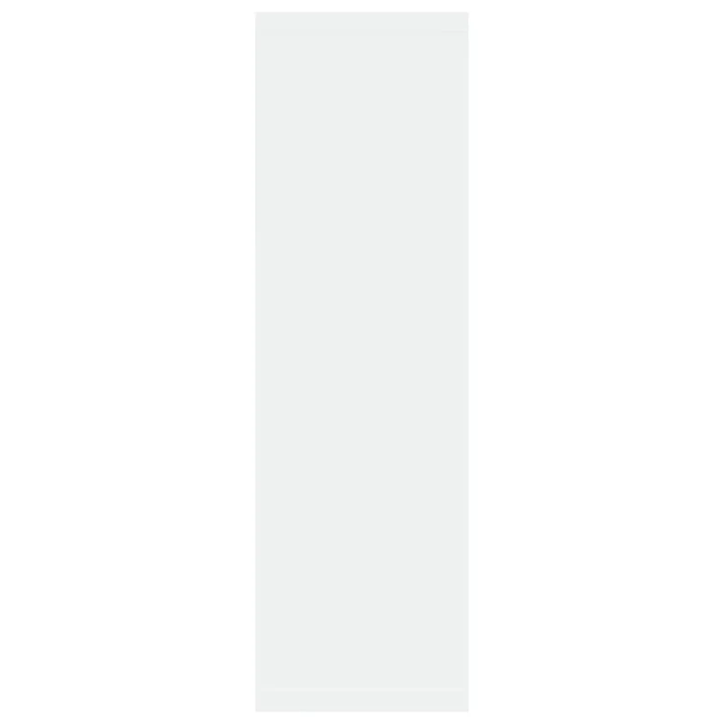 Etagère murale bois blanc compartimentée