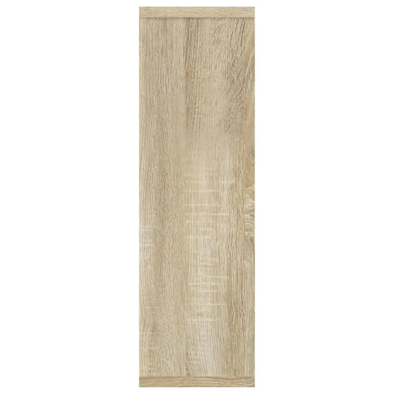 Etagère murale bois clair compartimentée
