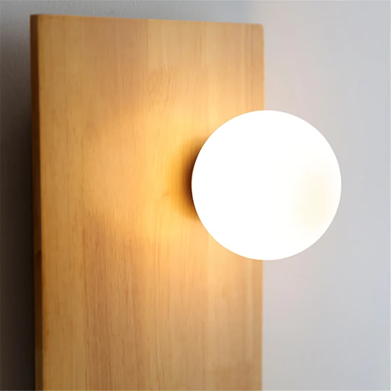 Etagère murale bois a éclairage led intégré
