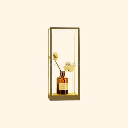 Etagere murale lumineuse rectangulaire