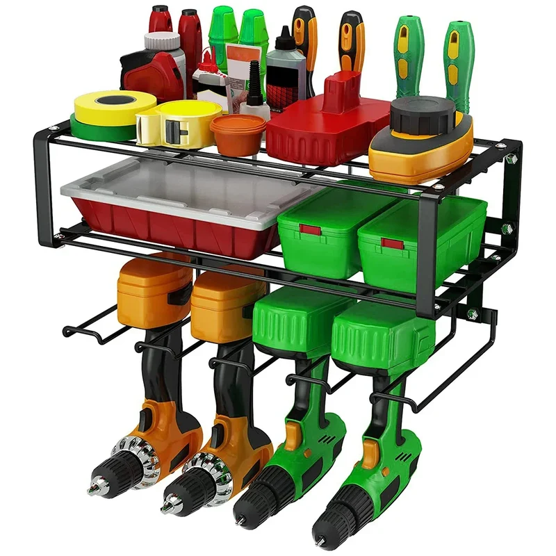 Etagère murale pour garage en métal stockage outils