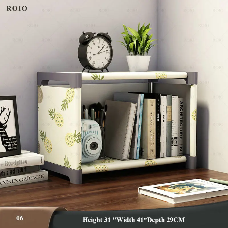 Etagère de rangement modulable en métal et textilène