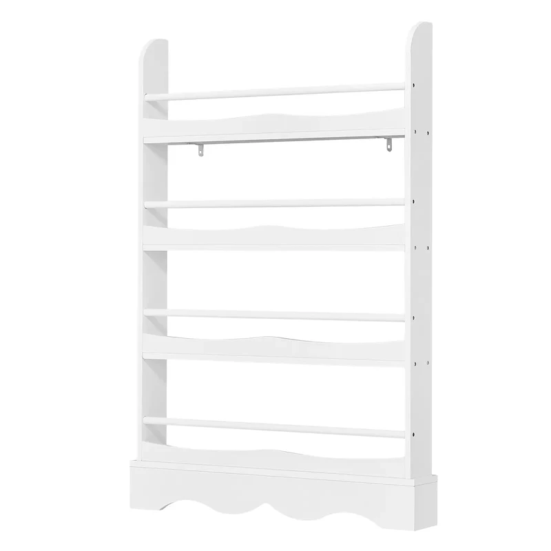 Etagère bibliothèque en bois blanc à poser pour chambre d'enfant