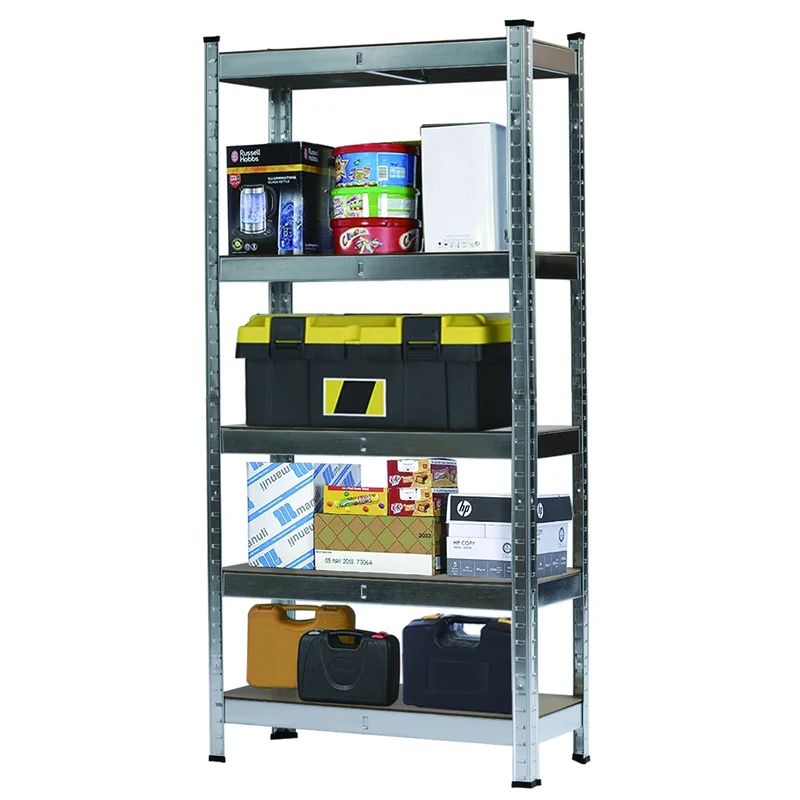 Etagere modulable métallique de rangement 5 niveaux