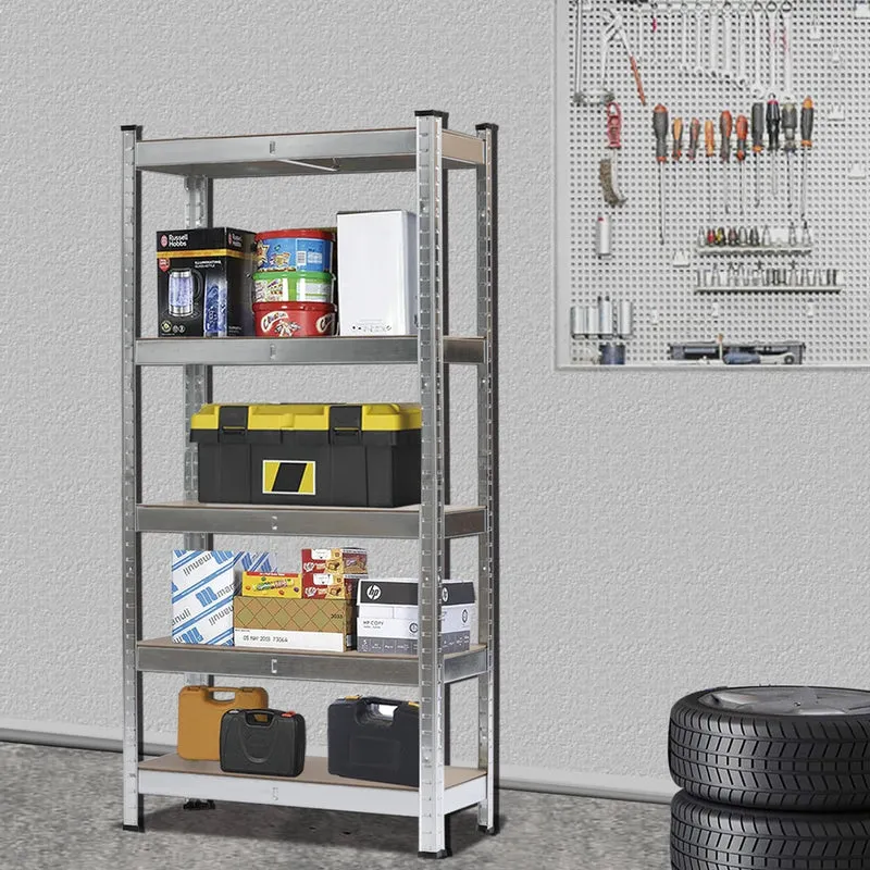 Etagere modulable métallique de rangement 5 niveaux