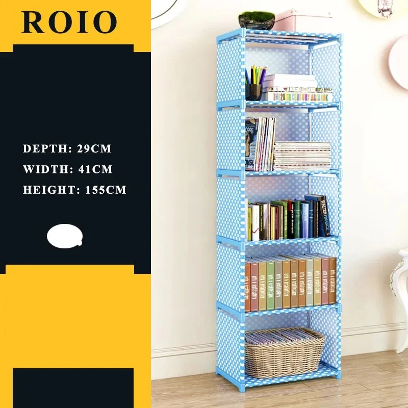 Etagère modulable chambre enfant métal et tissu