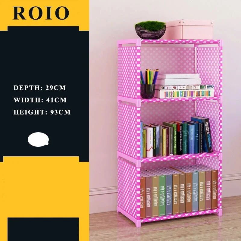 Etagère modulable chambre enfant métal et tissu