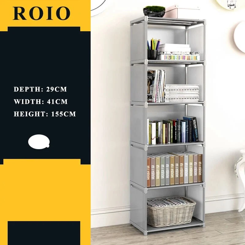 Etagère modulable chambre enfant métal et tissu