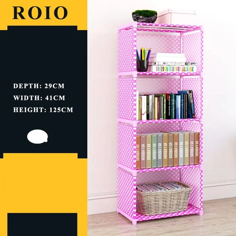 Etagère modulable chambre enfant métal et tissu
