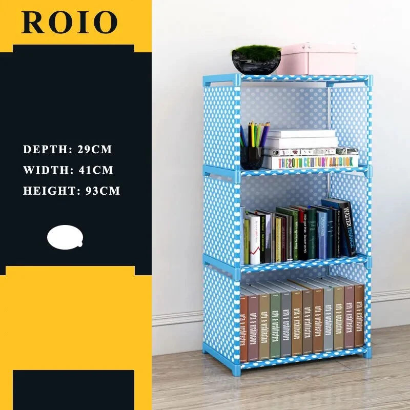 Etagère modulable chambre enfant métal et tissu