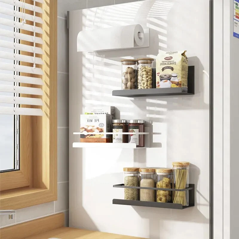 Etagère magnétique cuisine métallique