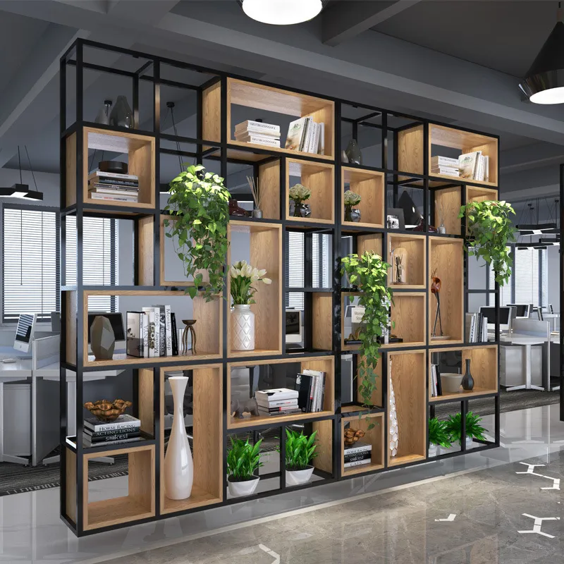Etagère de séparation style industriel largeur 80cm