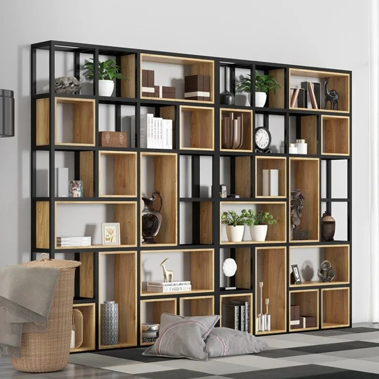 Etagère de séparation style industriel largeur 80cm