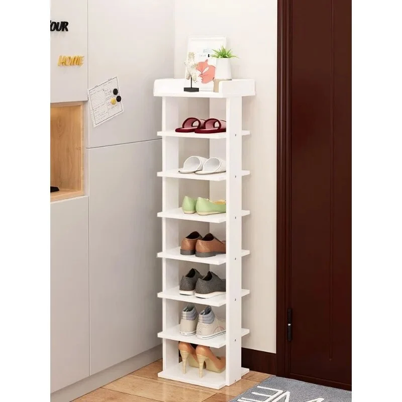 Etagère chaussures verticale en bois