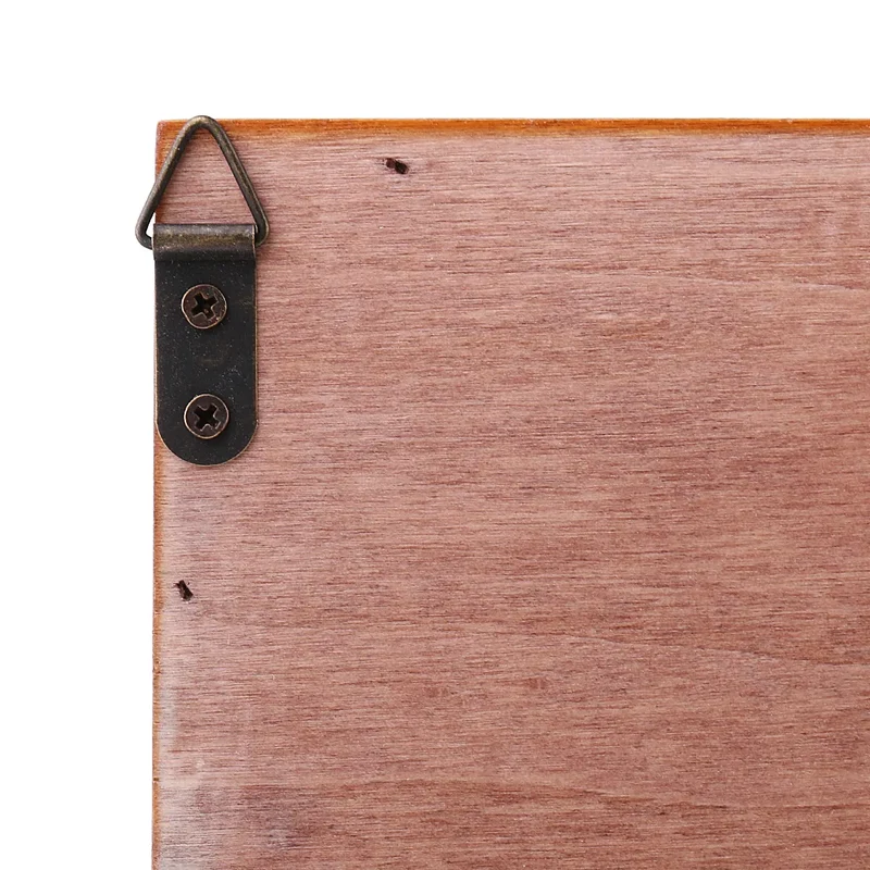 Etagère murale bois carré 16 cases