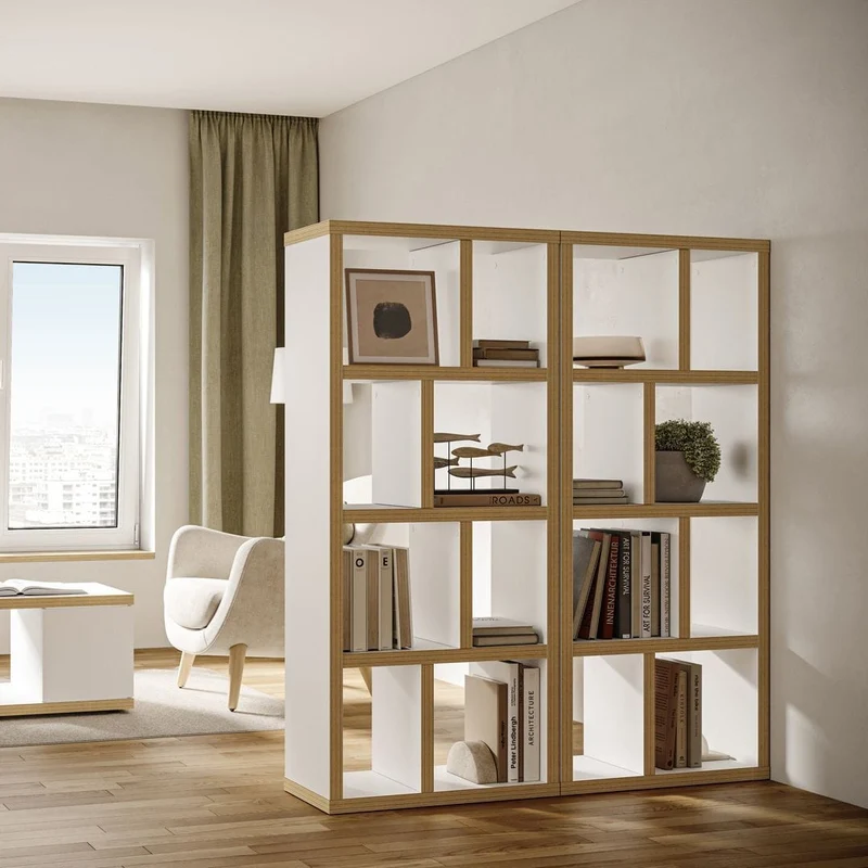 Temahome Bibliothèque - Berlin (4 étagères) 70 cm