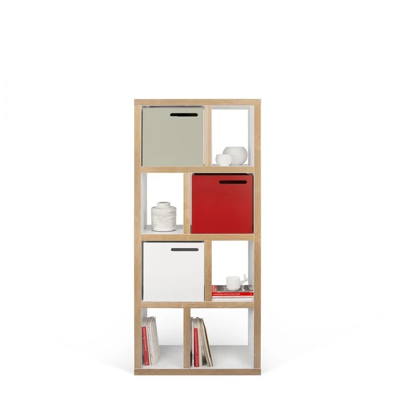 Temahome Bibliothèque - Berlin (4 étagères) 70 cm