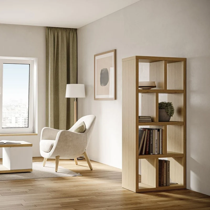 Temahome Bibliothèque - Berlin (4 étagères) 70 cm