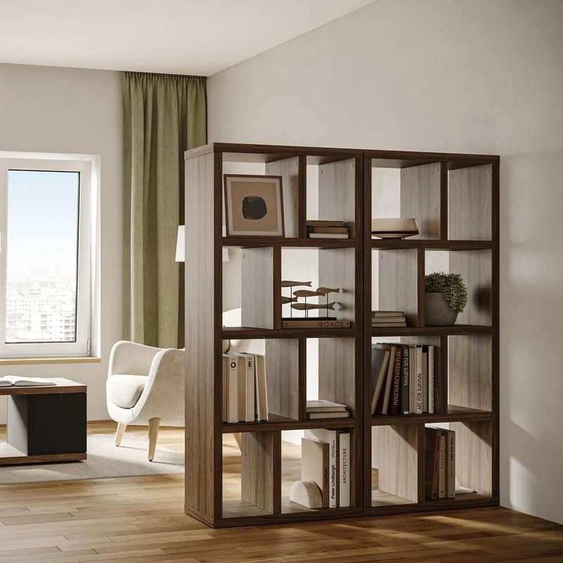 Temahome Bibliothèque - Berlin (4 étagères) 70 cm