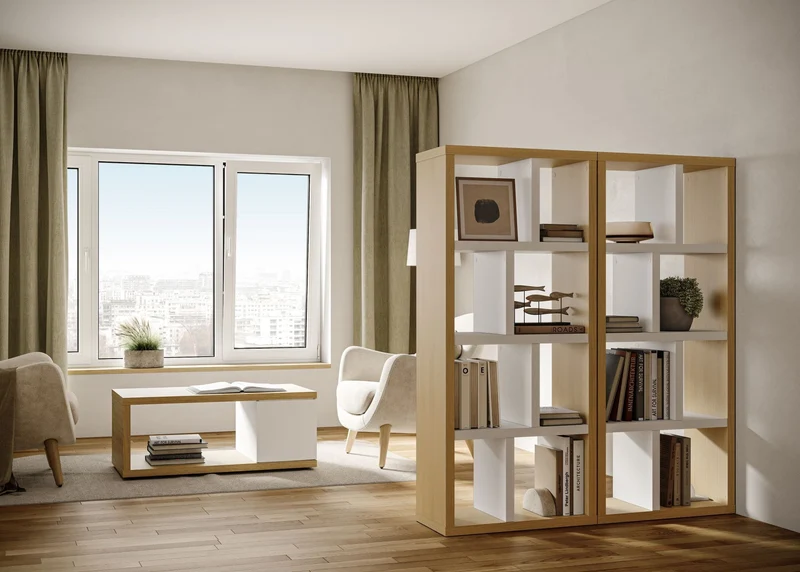 Temahome Bibliothèque - Berlin (4 étagères) 70 cm