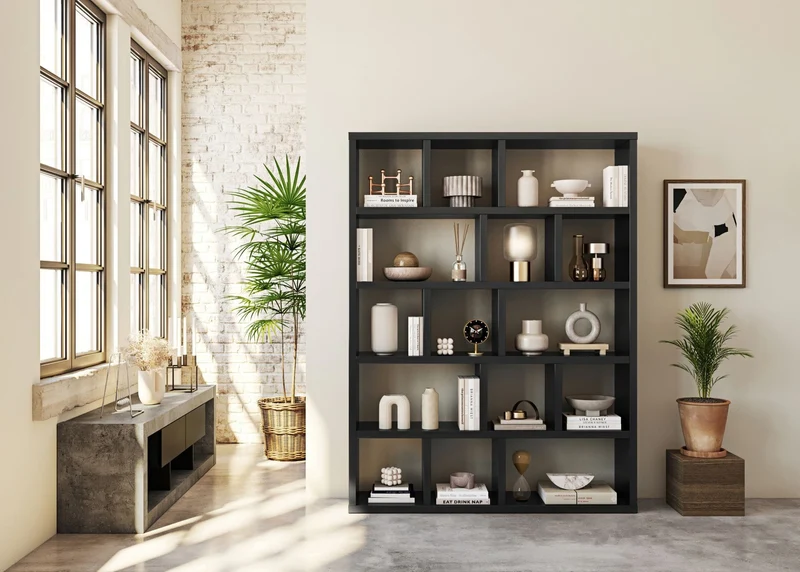 Temahome Bibliothèque - Berlin (5 Étagères) 150 cm