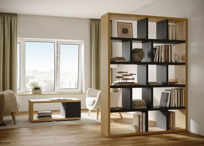 Temahome Bibliothèque - Berlin (5 Étagères) 150 cm