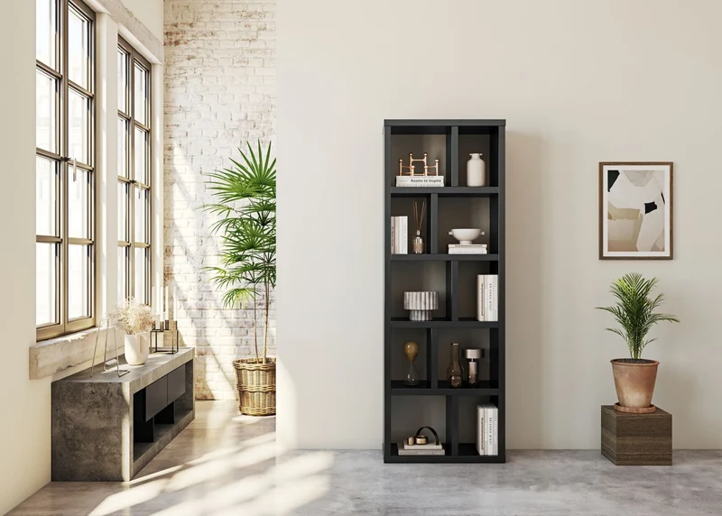 Temahome Bibliothèque - Berlin (5 étagères) 70 cm