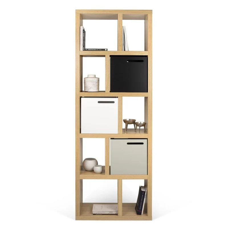 Temahome Bibliothèque - Berlin (5 étagères) 70 cm